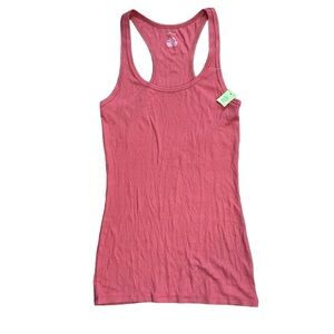 NWT Copper Key Racer Back Tank Top in Antique Cherry L Large